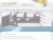 Tablet Screenshot of mv-fuger.de